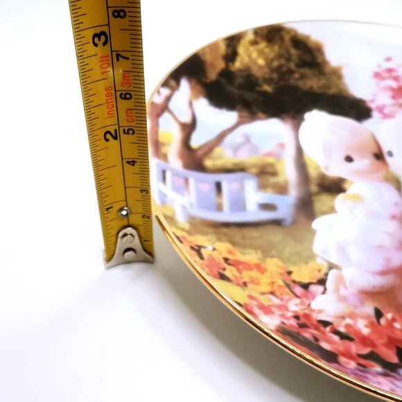 Precious Moments Enesco Classics Plate Collection Sam Butcher Love One Another - Picture 8 of 8